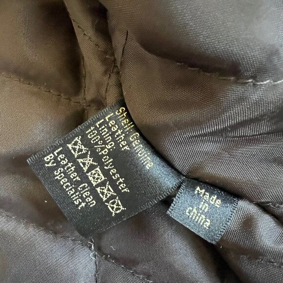 Scully Men’s Brown Leather Suede Double Collar Jacket Sz XL Western Chore EUC - Picture 10 of 11